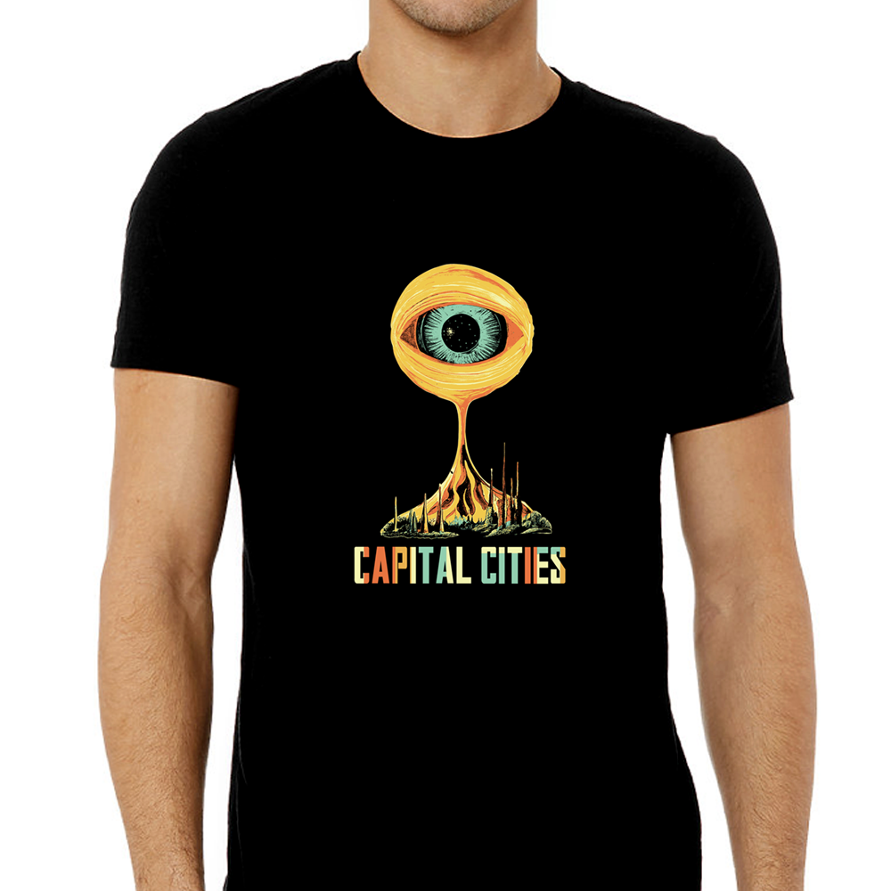 EYE + LOGO T-SHIRT (Black)