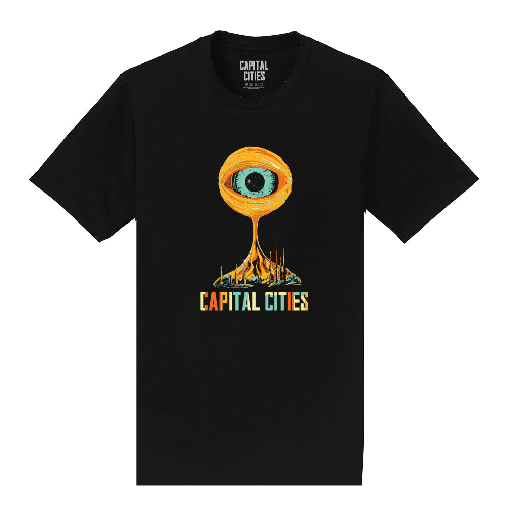 EYE + LOGO T-SHIRT (Black)