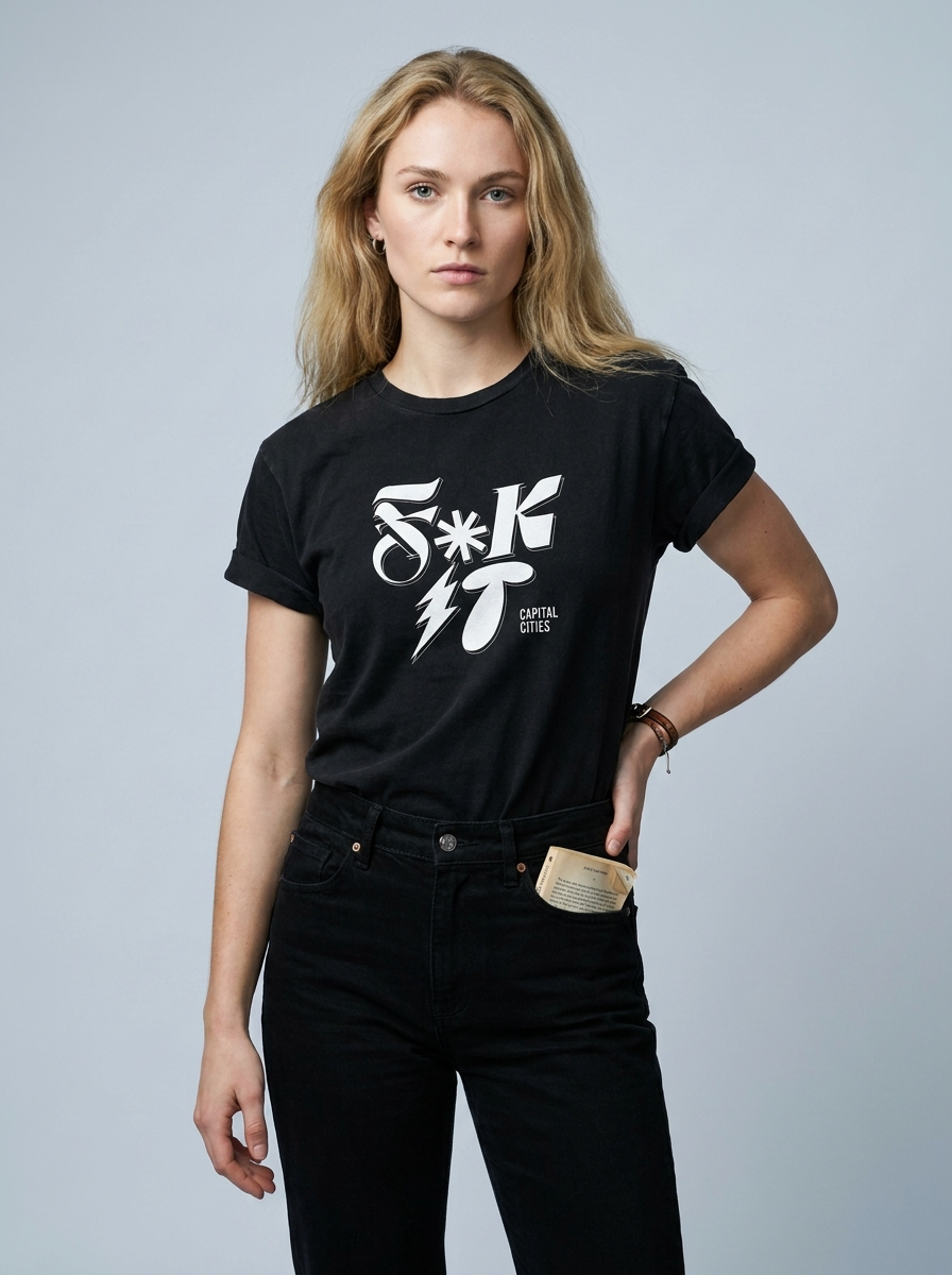 F*K IT T-SHIRT (Black)